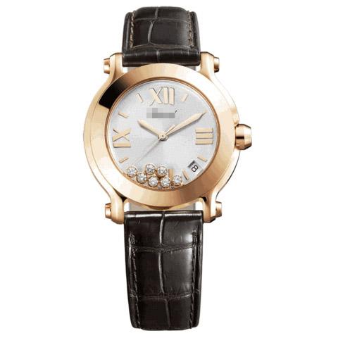 Wholesale Net Purchase Swiss Fashion Customize Ladies 18k Rose Gold Quartz Watches 27/7471-5002