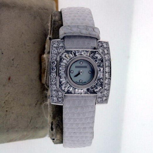 Wholesale New Trendy Ladies 18k White Gold Quartz Watches 67510BC.Z.0010LZ.01