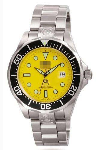 Custom Yellow Watch Dial