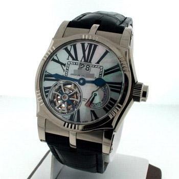 Custom Fashion Luxurious Men's 18k White Gold Manual Wind Watches SY43030N1R.7ADB