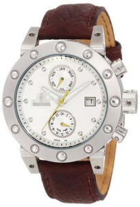 Customized Calfskin Watch Bands 3283-5M-WH