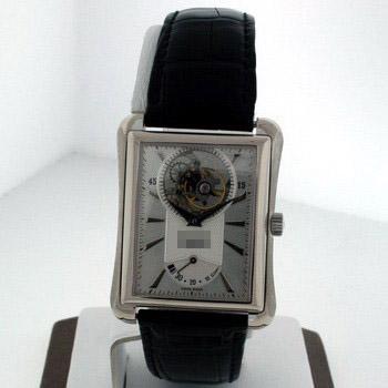 Custom Made Unique Elegant Men's 18k White Gold Manual Wind Watches G0A3115