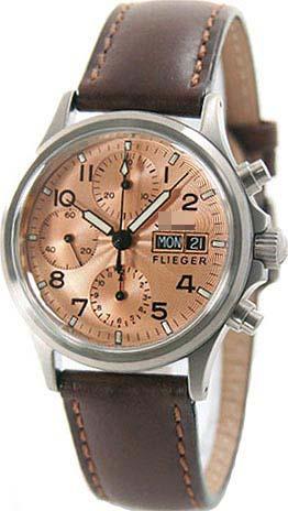 Customized Leather Watch Bands 356.031.FLIERGER.II.S