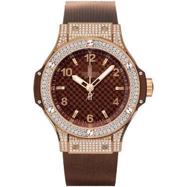 Good Looking Customized Ladies 18k Rose Gold with Diamonds Quartz Watches 361.PC.3380.RC.1704
