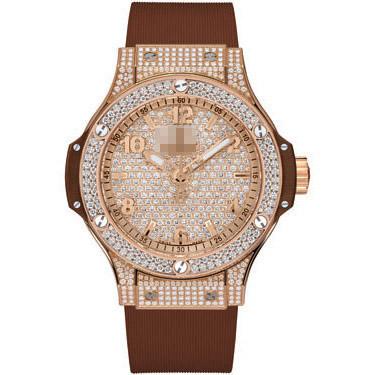 Great Customized Ladies 18k Rose Gold with Diamonds Quartz Watches 361.PC.9010.RC.1704