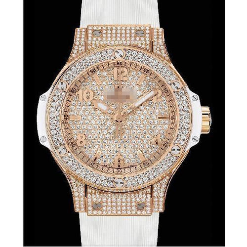 High Fashion Customized Ladies 18k Rose Gold with Diamonds Quartz Watches 361.PE.9010.RW.1704