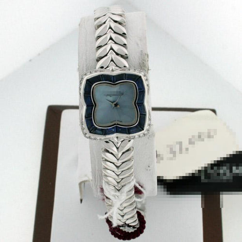 Wholesale Ladies 22mm 18k White Gold with Diamonds Watches 