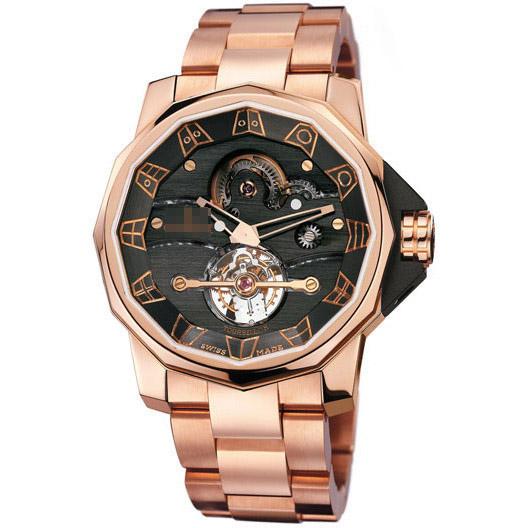Wholesale Purchase Awesome Customize Men's 18k Rose Gold Manual Wind Watches 372-931-55-V700-0000