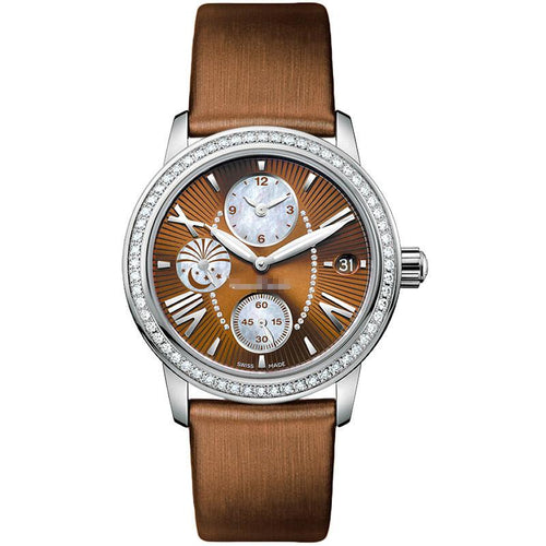 Wholesale Classic Ladies 18K White Gold Automatic Watches 3760-1946-52B