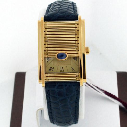 Wholesale Unique Beautiful Customize Men's 18k Yellow Gold Quartz Watches MGD045 YG