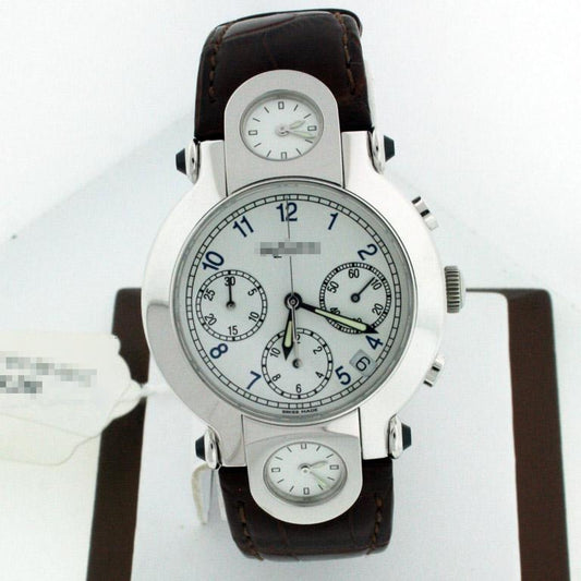 Wholesale Shops New Stylish Customize Men's 18k White Gold Automatic Watches GTC000 WG