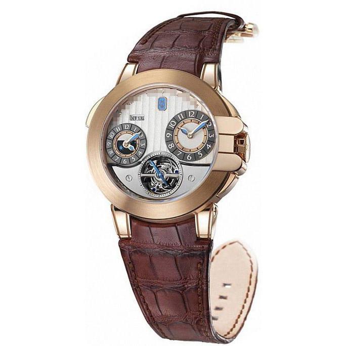 Best Reasonable Customized Men's 18k Rose Gold Automatic Watches 400-MATTZ45RL-WA