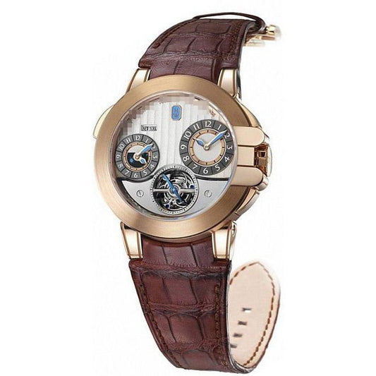 Best Quality Customized Men's 18k Rose Gold Automatic Watches 400-MATTZ45RL-WA