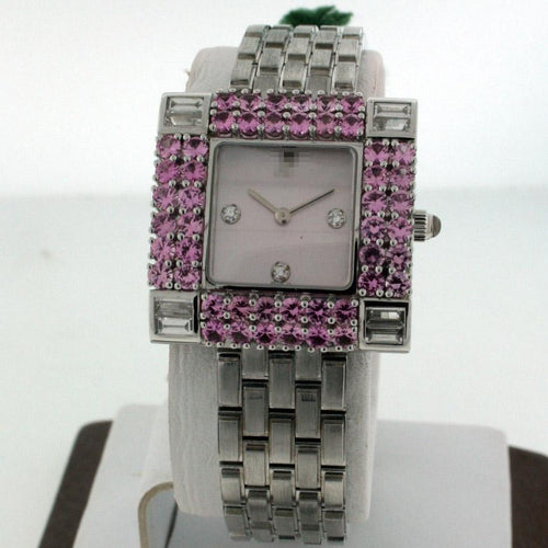 Wholesale Most Unique Luxury Ladies 18k White Gold Quartz Watches 67449BC.Y.1186BBC.03