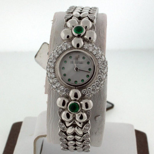 Wholesale Expensive Swiss Ladies 18k White Gold with Diamonds Quartz Watches 66899.BG.EE