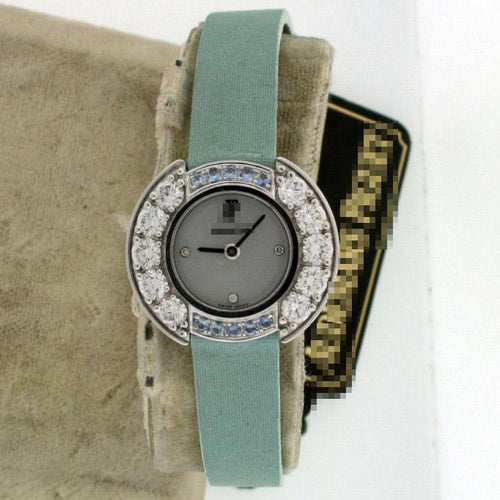 Wholesale Expensive Stylish Ladies 18k White Gold Quartz Watches 67366BC