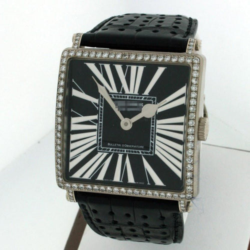 Customized Beautiful Elegance Men's 18k White Gold Automatic Watches G42