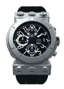 Custom Black Watch Face 4125.MS.R1.H12.00