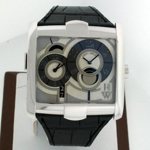 Best Wholesale Good Looking Customized Men's 18k White Gold Automatic Watches 350/MATZWL.W1