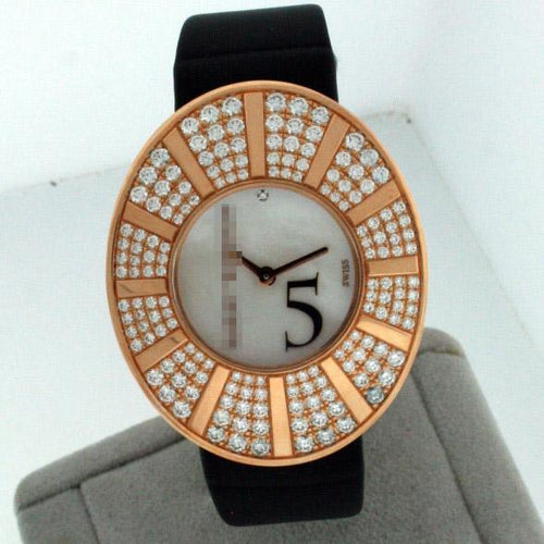 Best Shop Designer Customized Ladies 18k Rose Gold Quartz Watches 811/LQWL.M5/D02