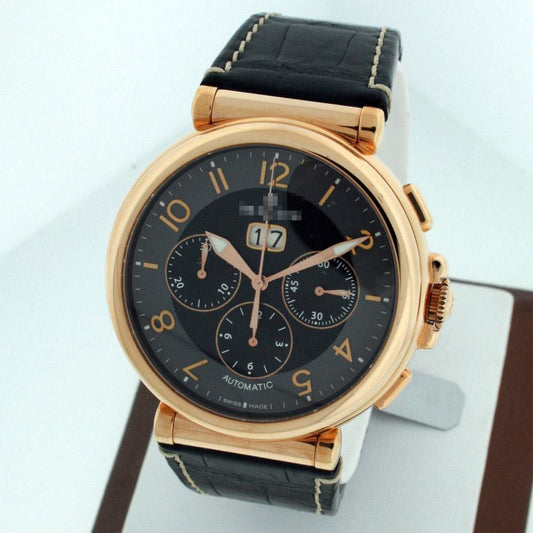 Customize Luxury Men's 18k Rose Gold Automatic Watches ZETC 400