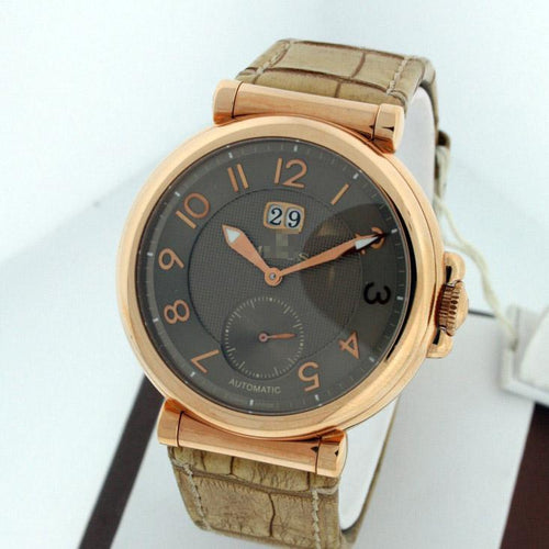Custom Expensive Fashion Men's 18k Rose Gold Automatic Watches ZET 401