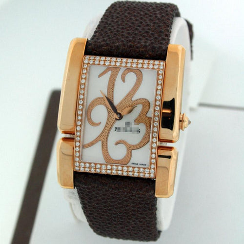 Custom High End Luxury Ladies 18k Rose Gold Quartz Watches AP1.ZD01.99.MAZZ.GOB