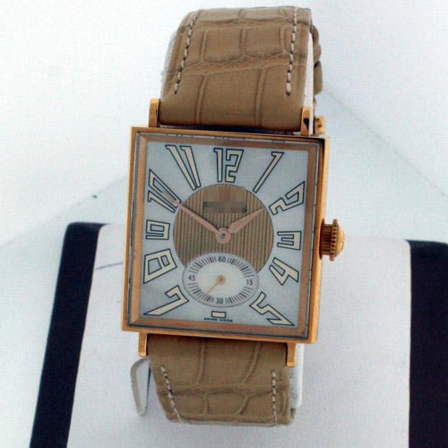 Custom Luxurious Fashion Ladies 18k Rose Gold Plated Quartz Watches AUR-SP01