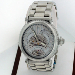 Custom Automatic Stainless Steel with Diamonds Watches MER-SP01