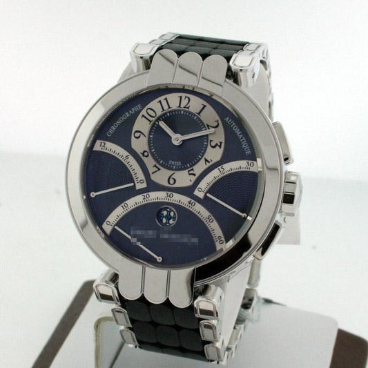 Best Wholesale New Stylish Customized Men's 18k White Gold Automatic Watches Excenter