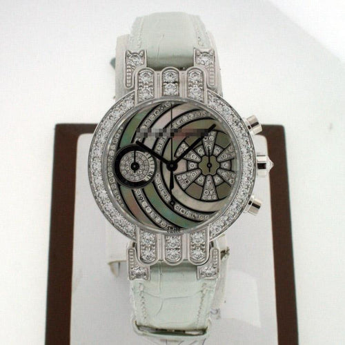 Best Wholesale Popular Customized Ladies 18k White Gold Quartz Watches Excenter