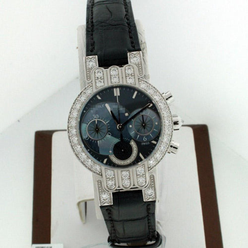 Best Wholesale Shop Online Customized Ladies 18k White Gold Quartz Watches Excenter