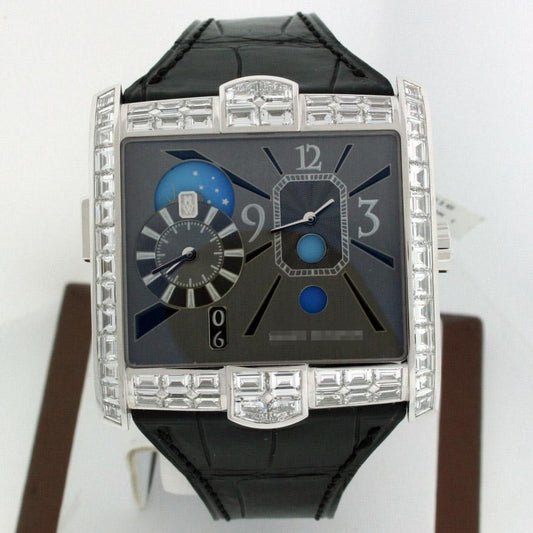 Best Wholesale Fashion Customized Men's 18k White Gold Automatic Watches 350/MATZWL