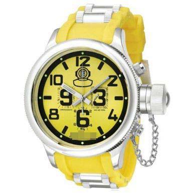 Custom Yellow Watch Dial