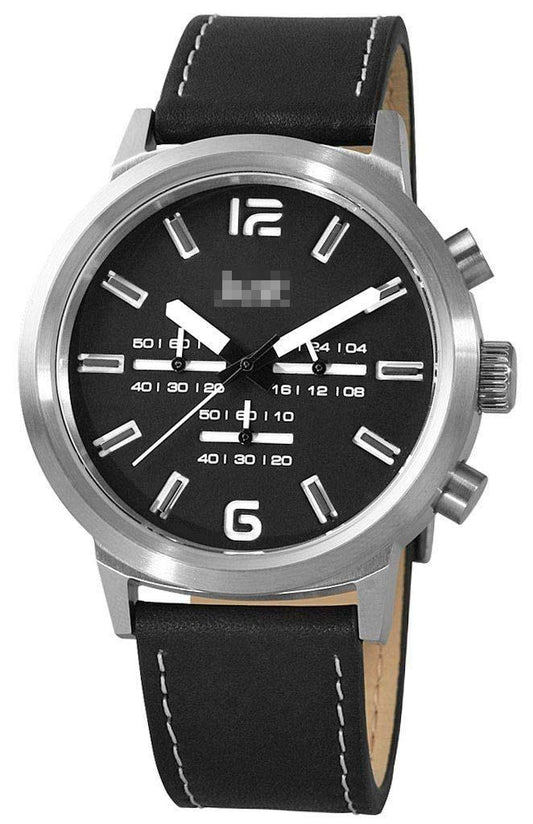 Custom Leather Watch Straps 48-S3601-BK