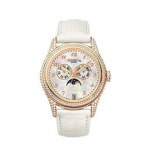 Customize Best Elegance Ladies 18k Rose Gold with Diamonds Automatic Watches 4937R