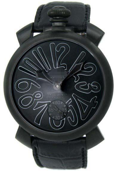 Custom Leather Watch Bands 5012.2.BK