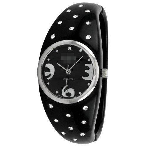 Custom Plastic Watch Bands 5144_BLK