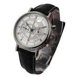 Net Wholesale Cool Men's 18k White Gold Manual Wind Watches 5247BB/12/9V6