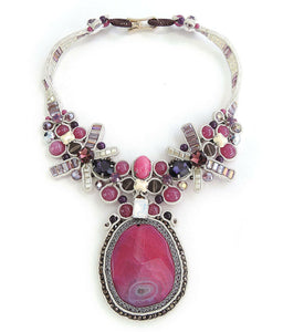Wholesale Soutache Statement Handmade Necklace Bijoux Custom Jewelry