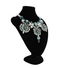 Load image into Gallery viewer, Custom Statement Handmade Necklace Triple Pendant Bijoux Custom Jewelry