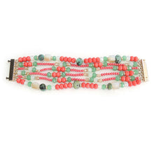 Load image into Gallery viewer, Custom Multi Strand Beaded Handmade Bracelet
