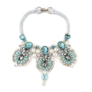Wholesale Statement Handmade Necklace Triple Pendant Bijoux Custom Jewelry