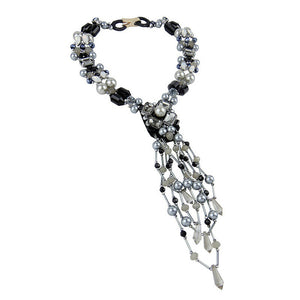 Custom Style Pearl Crystal Statement Handmade Necklace Bijoux Custom Jewelry