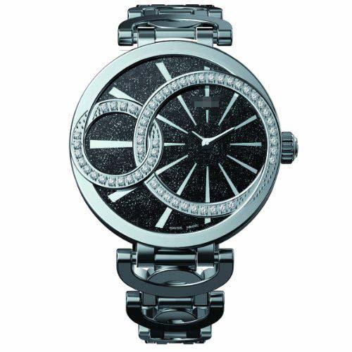 Customised Black Watch Dial 6025.BS.S0.1.D1