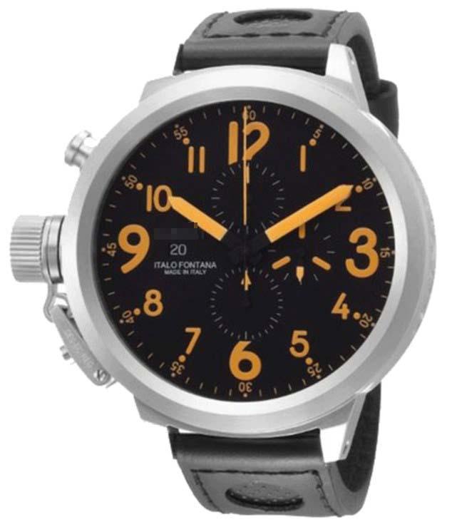 Custom Made Black Watch Face 6250_u_boat