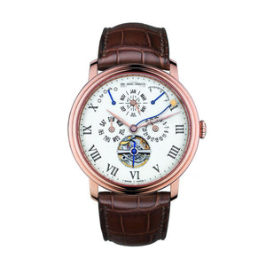 Wholesale Net Purchase New Stylish Men's 18K Rose Gold Automatic Watches 6638-3631-55B