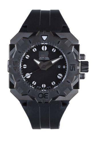 Customised Black Watch Dial 7050.1.R1.1.00