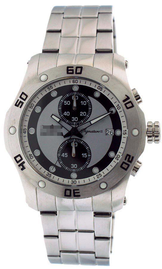 Custom Silver Watch Face
