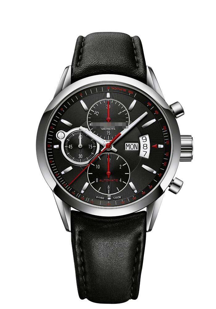 Custom Black Watch Face 7730-STC-20041